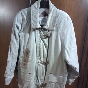 Women's Vintage Mulberry Street Toggle Beige Trench Coat